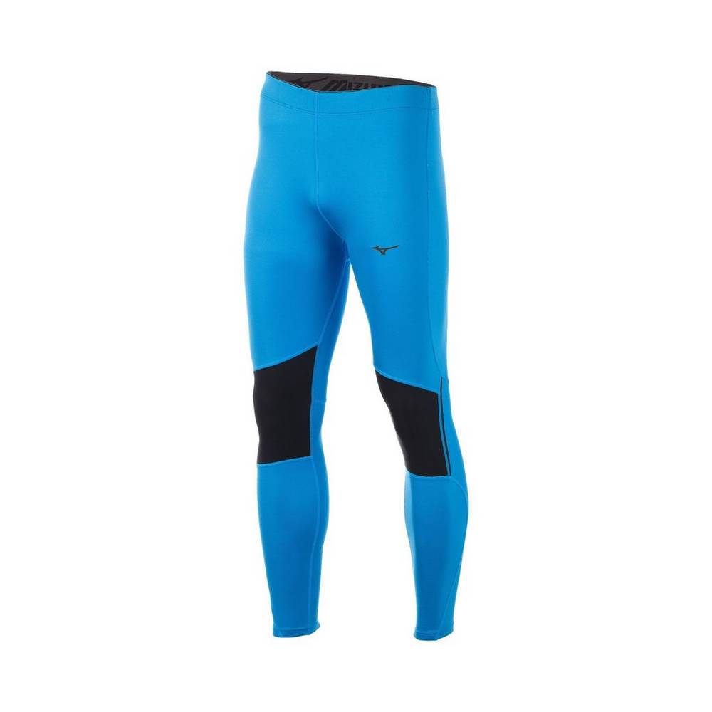 Collant Mizuno Breath Thermo® Uomo - Blu/Nere - 07492-TYUR